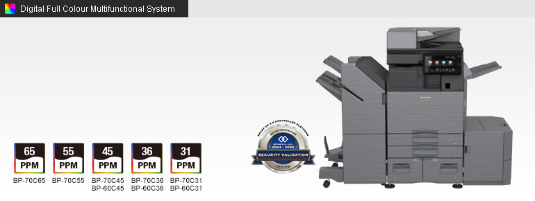 Managed print services and multifunction office printer